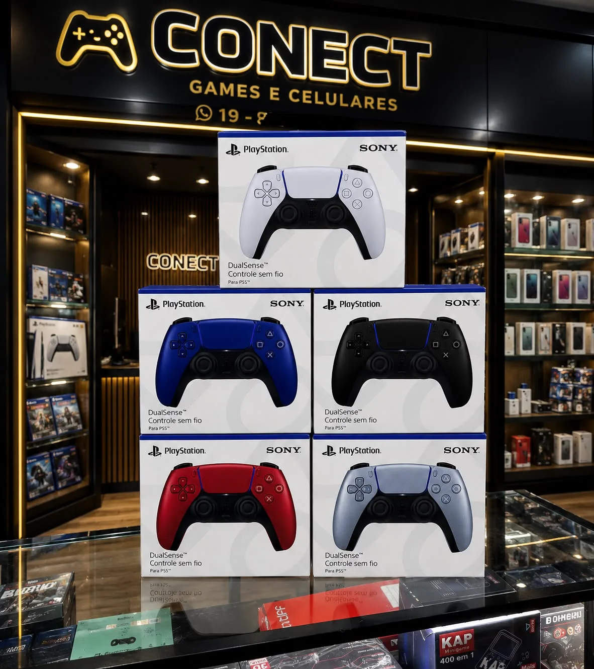 CONTROLE PS5 PERSONALIZADO